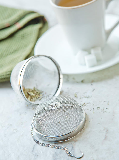 Fox Run - 5143 Fox Run Spice Infuser/Tea Ball, 3 x 3 x 3 inches, Metallic...