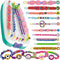 Friendship Bracelet Making Kit Toys for Girls, Ages 7-12 Girls Gifts Ideas, Arts and Crafts String Maker, Bracelet DIY, Kids Jewelry Kit, Best Gif...