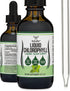 Chlorophyll Liquid Drops - Peppermint Flavored, Vegan Safe (Rich, Full Texture and Taste, Not Watered Down) for Skin Health, and Immune Function (...