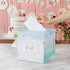 Kate Aspen Geometric Floral Wedding Card Box, Money Box, Wedding Decorations For Reception - Also Perfect for Baby Showers, Birthdays, Graduation...