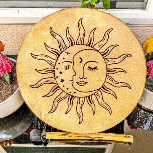 9 Pieces Large Mandala Sun and Moon Stencil Butterfly Flower Tree Paint Stencils for Crafts Reusable Templates Star Stencils for Painting Wood Wal...