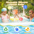 10Pcs Reusable Water Balloons, Water Ball for Beach Toys, Summer Toys, Easy Quick Fill & Self-Sealing Water Bombs, Soft Silicone Water Splash Ball...
