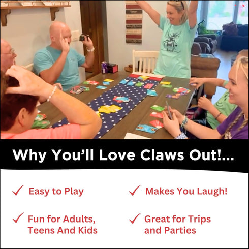 Fun Card Game - Competitive, Fast and Fun Card Games for Adults, Teens and Kids, Strategic Fun Family Games, Card Games for Kids 8-12 +...