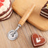 Bewudy Pastry Cutter Wheel, Professional Pasta Maker Cutter Wheel with Roller, Zinc Alloy Dumpling Lace Dough Noodle Ravioli Pizza Making Cutter f...