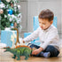 Liberty Imports Electronic Walking Jurassic Stegosaurus Dinosaur Toy Figure with Swinging Tail Action, Roaring Sounds and LED Lights - Battery Ope...