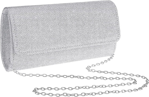 Women's Evening Bag Clutch Purses Sparkling Party Handbag Bling Wedding Bag with Chain for Ladies for Prom Cocktail Party Wedding Engagement...