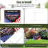 Donald Trump Yard Signs, 15.75x11.81in Trump 2024 Take America Back Yard Sign Double Sided Donald Trump Campaign Signs Trump 2024 Yard Road Signs ...