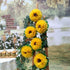 Tissue Paper Sunflowers Decorations for Wall Birthday Party Backdrop Home Decoration Pack of 6...