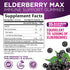 Sambucus Elderberry Gummies for Adults, Teens & Kids - Super Concentrated 35:1 Extract, Equivalent to 4200mg of Elderberries - Daily Immune Suppor...