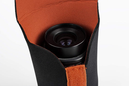 Lens Pouch Set - Soft Neoprene Travel Carry Protective Case Cover Sleeve for Canon Nikon Sony Panasonic Pentax Olympus DSLR Camera Lens With Clean...