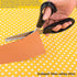 Strong & Sharpe Pinking Shears,Pinking Shears Scissors for Fabric, Serrated and Scalloped Scissors Fabric,3mm,5mm,7mm (Wavy 18mm)...