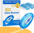 12 Pack Double Sided Tape Roller, 8mm x 315 Inch Permanent Adhesive Scrapbook Tape Dispenser Runner, Glue Tape Roller for Scrapbooking, Crafts and...