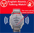 FIVE SENSES Atomic Talking Watch Seniors Men Women Loud Talking Sound Alarm for Visually Impaired...