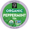 FGO Organic Peppermint Tea K-Cup Pods for Keurig, 24 Count (Pack of 1), Naturally Caffeine-Free Herbal Tea, USDA Organic, Non-GMO, & Recyclable...