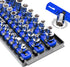 Ernst Manufacturing 8491 Socket Boss Multi-Drive Socket Organizer Tray with 13” Socket Rails, Blue – Drive Socket Storage Tray for Automotive Serv...