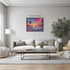 Posterizer 1 pcs- psychedelic funky hippie colorful landscap 7-Abstract & Modern Art-Fantasy & Fiction Art- Living Room Bedroom Decor- unframed wa...