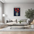 Posterizer 1 pcs-chinoiserie poppy flowers-Floral & Botanical Art-Abstract & Modern Art-Living Room Bedroom Decor- UNFRAMED Wall Art...
