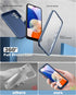 FNTCASE for Samsung Galaxy A14-5G Case: Shockproof Silicone Protective Phone Case with Built-in Screen Protector - Slim Dual Layer Rugged Durable ...