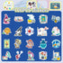 100Pcs Laboratory Stickers for Water Bottles Vinyl Waterproof Cute Cartoon Science Stickers for Kids Physical Chemistry Rewards Decals for Laptop ...
