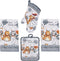 4 Piece Happy Cat Kitchen Set - 2 Terry Towels, Oven Mitt, Potholder...