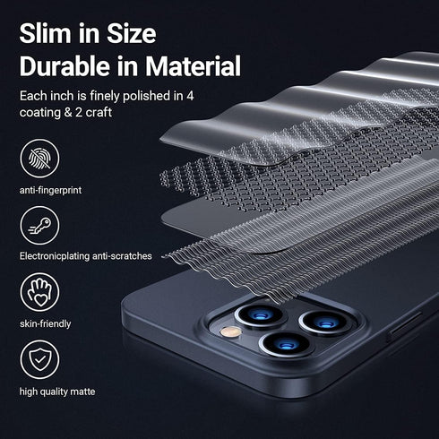 TORRAS OriginFit Case for iPhone 14 Pro Case Slim Fit, Super Thin Lightweight Hard PC Cover ONLY Compatible with iPhone 14 Pro Phone Case-6.1 Inch...