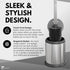 ToiletTree Products Toilet Brush with Lid - Sleek Toilet Bowl Brush and Holder - Toilet Scrubber Brush Set with Heavy-Weight Base - Lidded Toilet ...