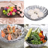 Veggie Vegetable Steamer Basket, Folding Steaming Basket, Metal Collapsible Stainless Steel Steamer Basket Insert for Cooking Food, Expandable Fit...