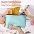 10 Pieces Canvas Makeup Bags Bulk Travel Cosmetic Bags Plain Makeup Pouch Multi-Purpose Blank Travel Toiletry Bag DIY Craft Bags with Zipper for W...