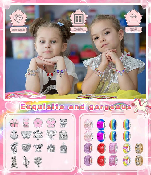 Toys for Girls Kids Gifts 8-12 Years Old, Unicorn Toys for Girls Kids Jewelry Making Kits for Kids Crafts for Kids 6-8 Teen Girls Gift Ideas girls...