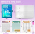 100 Envelopes Money Saving Challenge,Saving Challenges Book with Envelopes & Challenge Tracker, 100 Day to Save $5050 for Budgeting Planner & Savi...