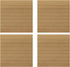 3x3 Inches Bright Colored Lined Sticky Notes Self-Stick Memo with Line for Office School Home (Brown)...