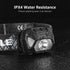 LE Headlamp Rechargeable, LED Head Lamp with 6 Modes for Camping & Hiking Gear Essentials, IPX4 Waterproof High Lumen Bright Headlight Flashlights...