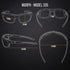 WYND Blocker Airdam Sunglasses Motorcycle Riding, Driving, Fishing, Boating Wrap (Black Matte, Smoke)...