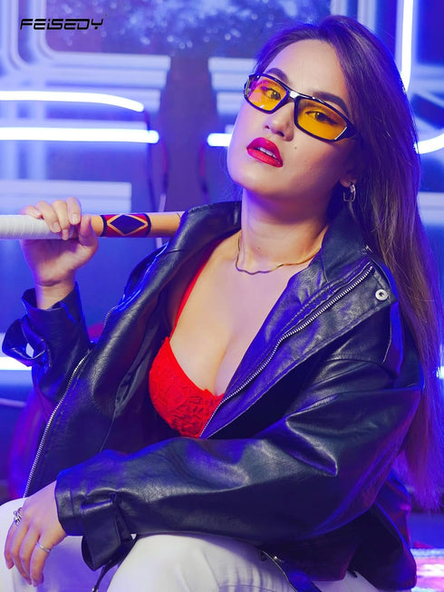 FEISEDY Classic Men Polarized Sports Sunglasses Night Driving Yellow Lenses Cycling Fishing Driving Glasses B2674...