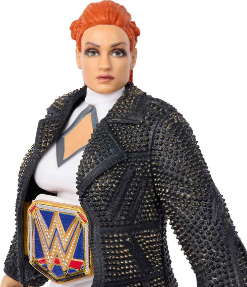 Mattel WWE Becky Lynch Elite Collection Action Figure, Deluxe Articulation & Life-like Detail with Iconic Accessories, 6-inch...