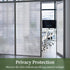 FEOMOS Clear Water Window Privacy Film, Non Adhesive Window Cling, Decorative Window Sticker, Window Covering Translucent Glass Film for Windows D...