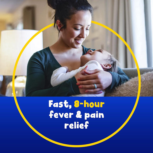 Advil Children's Pain Reliever and Fever Reducer, Dye Free Children's Ibuprofen for Pain Relief, Liquid Ibuprofen for Children, White Grape - 4 Fl...