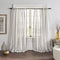 Elrene Home Fashions Hampton Stripe Sheer Window Curtain, 52" x 84" (1 Panel), Grey...