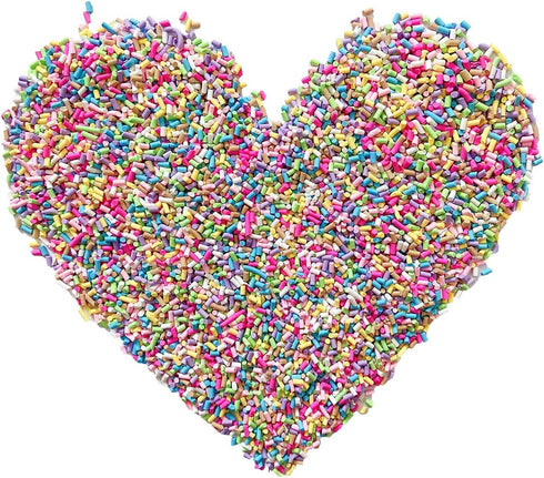 EHOPE 50G Fake Sprinkles Polymer Sprinkles Resin Sprinkles Clay Sprinkles for Resin Nail Art Slices Fake Candy Sprinkles for Nail Art DIY Crafts C...