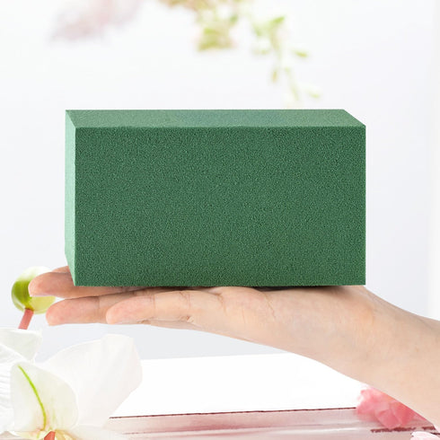 Fessary Floral Foam Blocks 5.5x3.1x1.7 Inch Dried and Wet Flower Foam for Floral Arrangement Supplies,Green Foam Bricks Floral for DIY Crafts Wedd...