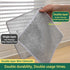 12PCS Double Layer Non Scratch Wire Dishcloth, Multipurpose Wire Dishwashing Rags for Wet and Dry...