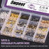Swpeet 1501Pcs 6 Colors 4 Styles Brass Tube Crimp Beads with Bead Crimping Pliers Kit, Including Brass Tube Crimp Beads & Crimp Beads Knot Covers ...