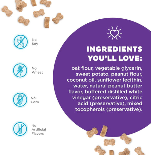 Outward Hound Nina Ottosson Puzzle Bitez Training Treats for Dogs Peanut Butter Flavor Soft Small Dog Treats Dog Training Treats...