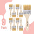 Bates- Chip Paint Brushes, 2 Inch, 9 Pack, Chip Brush, Brushes for Painting, Paint Brushes, 2 Inch Paint Brush, Stain Brushes for Wood, Natural Br...