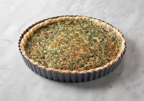 Fox Run 9.5-Inch Non-Stick Tart Pan, Removable Bottom Quiche Pan...