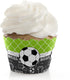 Big Dot of Happiness Goaaal - Soccer - Baby Shower or Birthday Party Decorations - Party Cupcake Wrappers - Set of 12...