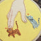 Mantouxixi Embroidery Starters Kit with Pattern & Instructionsfor Beginners, Cross Stitch Kits with Embroidery Hoops, Stamped Embroidery Cloth, Co...