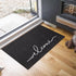 Welcome Mats for Front Door Outdoor Indoor Non Slip Doormat Super Absorb Mud Easy to Clean Entrance Mats for Home,Patio,High Traffic Areas Black...