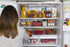 Kitchen Spaces KSMB12-AMZ Medium Bin Food Storage Organizer for Fridge and Pantry, 12.3" x 8.3" x3.5", Clear...