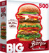 RoseArt - Big Shaped - Juicy Burger - 500 Piece Jigsaw Puzzle for Adults...